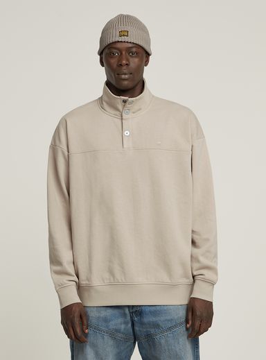 Sudadera Snap Button Loose